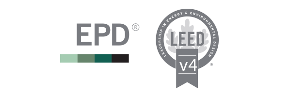 EPD's and LEED V4 Certifications icons